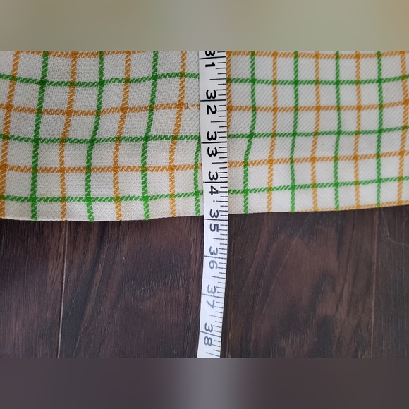 1960s wool blend dress, union made. Size small - Picture 12 of 12